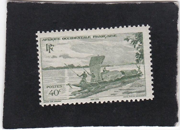 French West Africa #38  unused