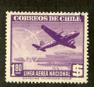 CHILE C108 MNH BIN $0.55 PLANES