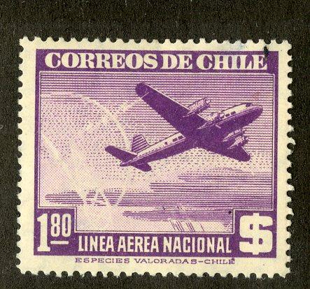 CHILE C108 MNH BIN $0.55 PLANES