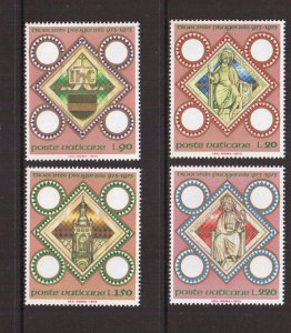 Vatican City   #541-544   MNH  1973  Millenium of Prague See