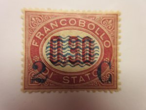 ITALY Scott 40, MH, Lot16, Cat $700