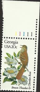 # 1962A MINT NEVER HINGED GEORGIA