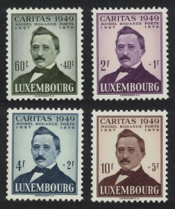 Luxembourg Michel Rodange Writer Poet 4v 1949 MNH SG#529-532 MI#464-467