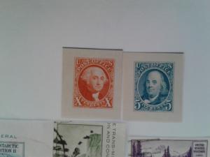 COLLECTION OF IMPERERATED USED AMERICAN VINTAGE STAMPS !!