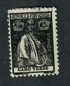 Cape Verde #145 Ceres used single