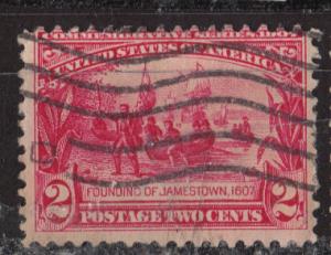 US - Scott 329 (Jamestown Exposition Issue) - Used