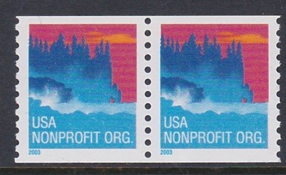 3775 Sea Coast Coil Pair MNH