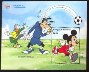 ANTIGUA BARBUDA SHEET DISNEY