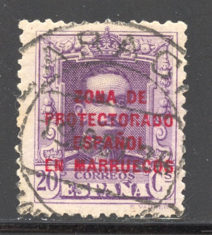 Spanish Morocco Scott 87 UH - 1923 Spain Overprinted Type b