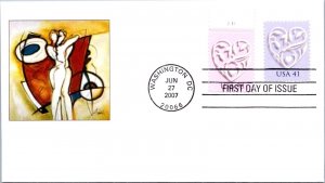 ACE FDC 2007 SC #4151 & 4152  - Washington DC - Pair  - D167