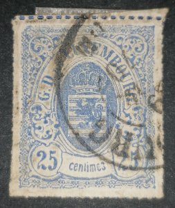 Luxembourg 25c 1865