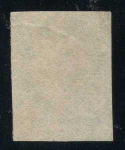 Scott #9 One cent blue TypeV Wash Imperf ⭐⭐⭐⭐⭐