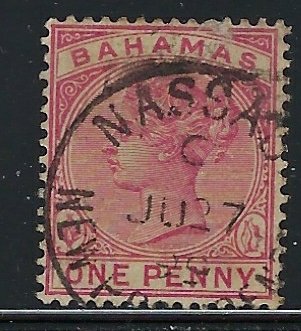 Bahamas 27 Used 1905 issue (fe3729)