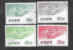 Ryukyu Islands C9-C11,C13 Used!