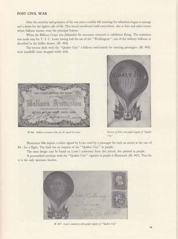 Catalog of Classic American Airposts & Aeronautica 1784-1900, by Schoendorf, New