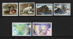 Iceland - Sc# 721, 722 + 728, 737 - 739 MNH        /         Lot 0722046