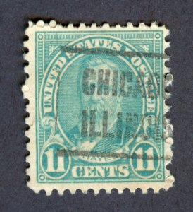 US Scott 692 Used NH Precancel Chicago, ILL