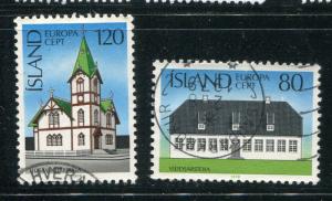 Iceland #506-7 Used