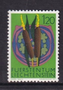Liechtenstein   #469 MH  1970  native flowers  1.20fr
