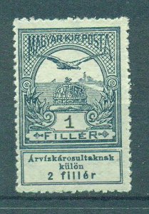 Hungary sc# B1 mh cat value $.40