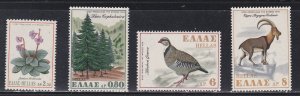 Greece # 992-995, Nature Conservation, Mint NH, 1/2 Cat.