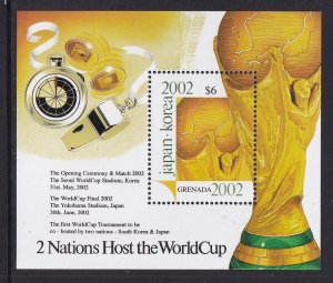 Grenada Grenadines  #2355  MNH  2001  sheet world cup football $6