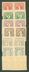 Liberia #24b-30a Unused Multiple