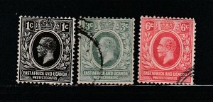 Kenya, Uganda, Tanzania 1-3 U King George V