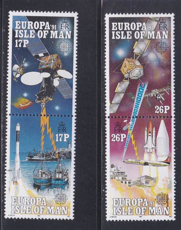 Isle of Man # 468-471, Europa, Space, NH, 1/2 Cat