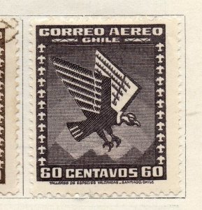 Chile 1934-36 Early Issue Fine Mint Hinged 60c. 089765