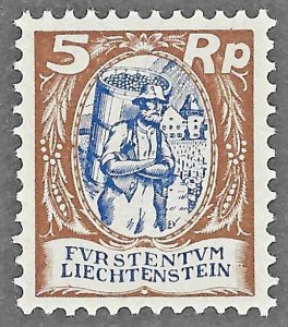 Liechtenstein (1924) - Scott # 75,  MH