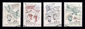 Australia 1994 Aviation Pioneers  Set of 4 Used