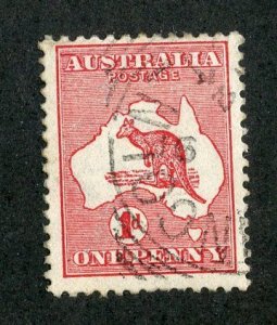 1913 Sc #2 used cv.$1.75 ( 17 Australia )