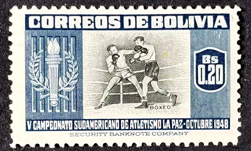 Bolivia #352 MVLH FVF …...(XSP4)
