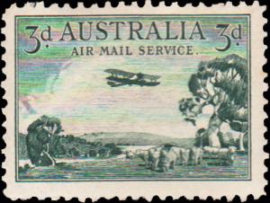 Australia Scott C1 Mint never hinged.