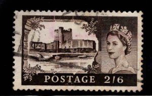Great Britain Scott 371 Used wmk 372 castle stamp