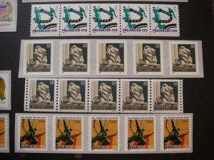 Bulk Rate PNC collection of 14 Different, MNH Coil Beauties, FV $7