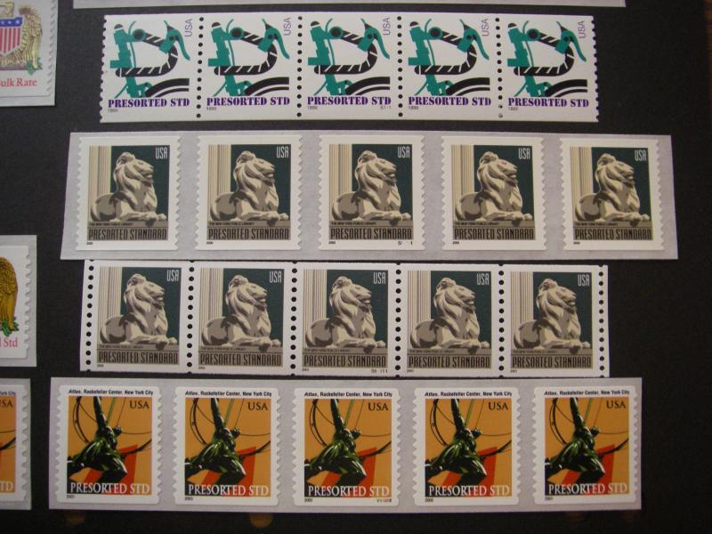Bulk Rate PNC collection of 14 Different, MNH Coil Beauties, FV $7