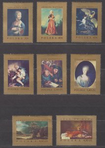 Poland Scott 1551-1558 MH