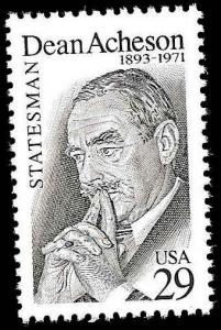 # 2755 MINT NEVER HINGED DEAN ACHESON