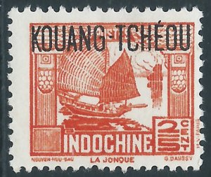 France - Offices in China (Kwangchowan), Sc #101, 2/5c MNH