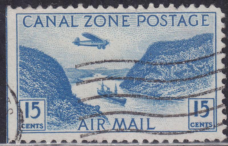 Canal Zone C10 USED 1931 Gaillard Cut