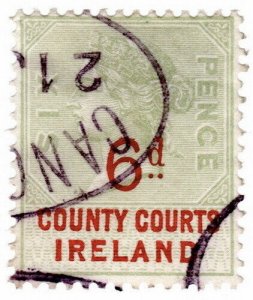 (I.B) QV Revenue : County Courts Ireland 6d