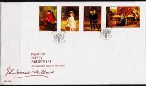 Jersey. 1979 FDC. Year of Child. Fine Used