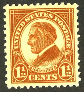 U.S. #553 MINT OG NH