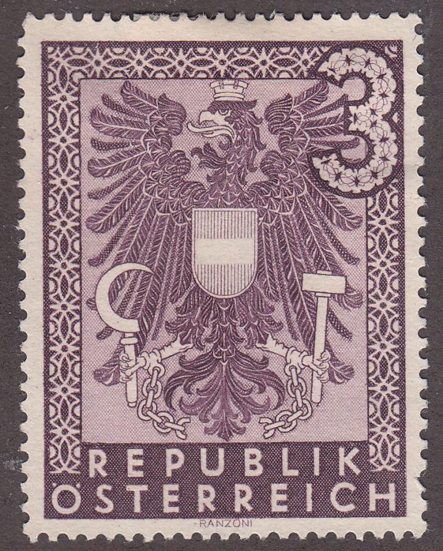 Austria 453 Coat of Arms 1945