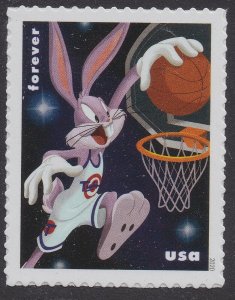 US 5494-5503 5503a Bugs Bunny forever block (10 stamps) MNH 2020 