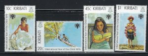 Kiribati 345-48 MNH 1979 Int'l Year of the Child (fe1184)