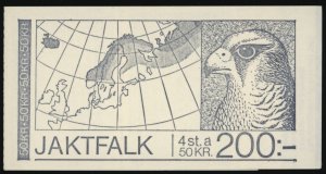 SWEDEN Sc 1351a MNH COMPLETE BOOKLET - 1981 50k - Gyfalcon