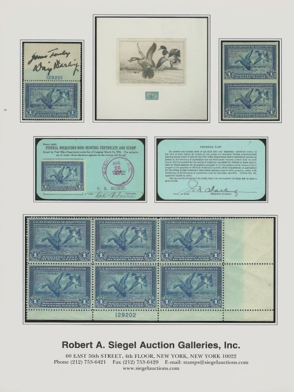 Henry Tolman, U.S. Revenue Stamps Part 3, R.A. Siegel, Sale #926, Dec. 19, 2006 